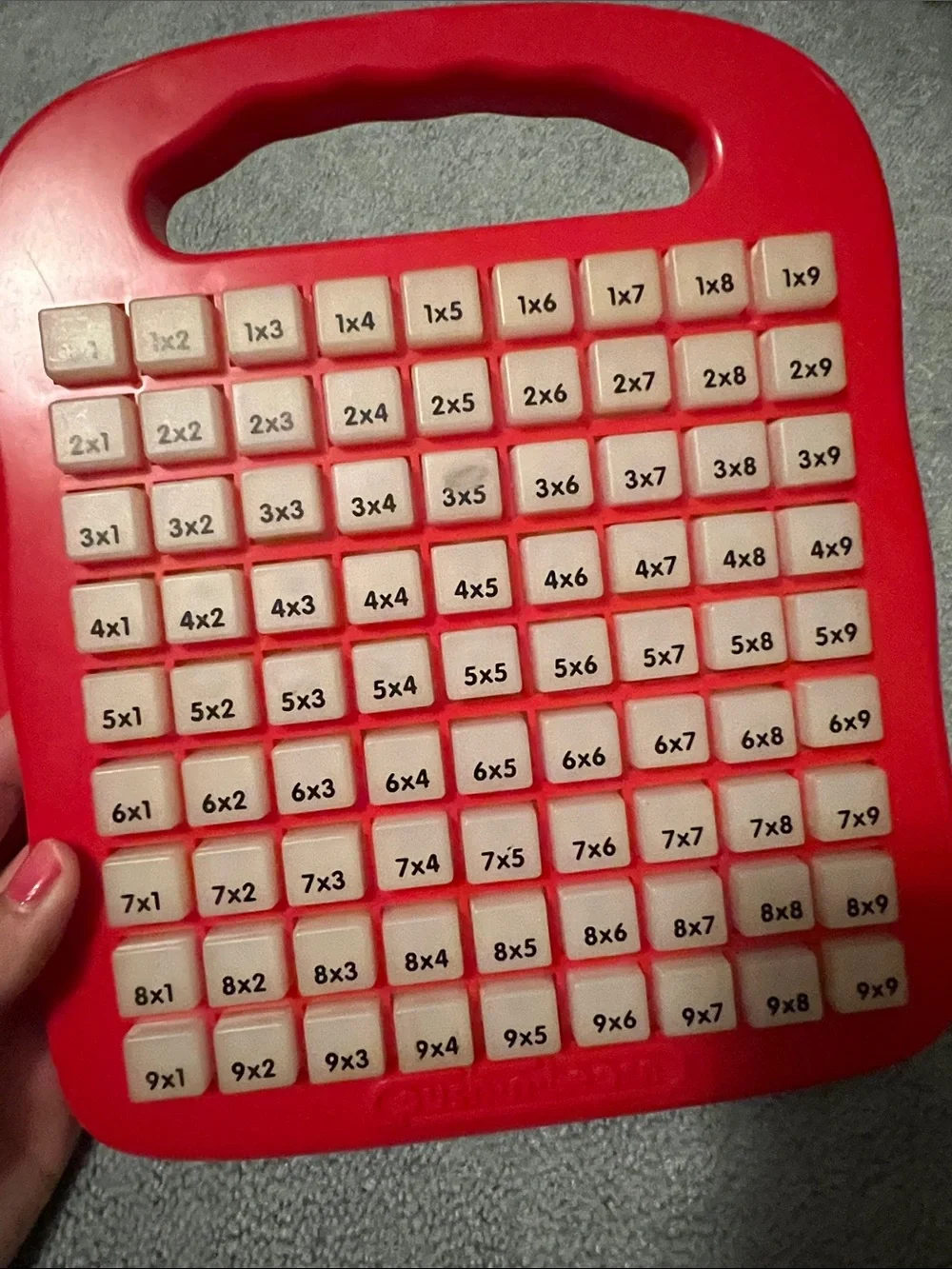 Vintage Educational Kids Flash Cards & Number Learning Boards